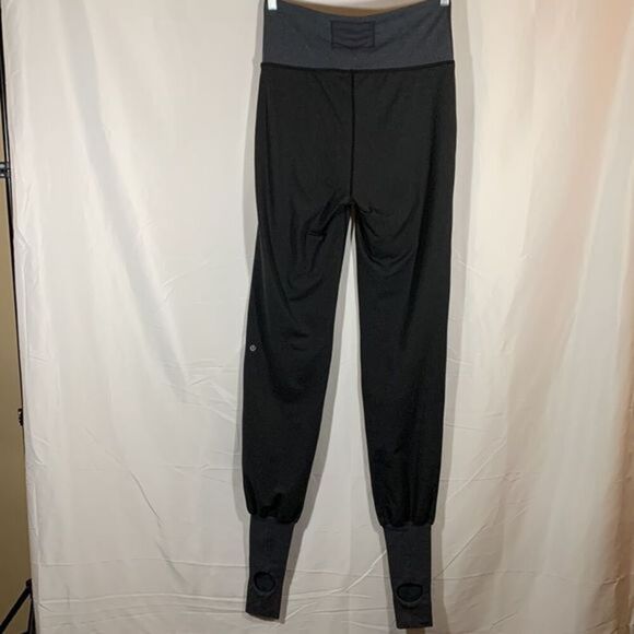 Lululemon Heather Grey Stir It Up Skinny Pants/Joggers - Picture 6 of 8